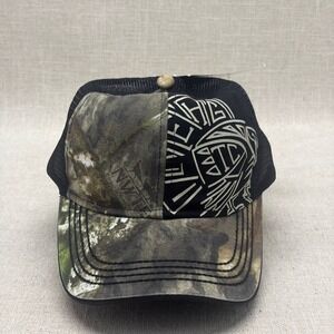 Paramount Outdoors Camo Graphic Trucker Hat Mesh Snapback Cap New Sample